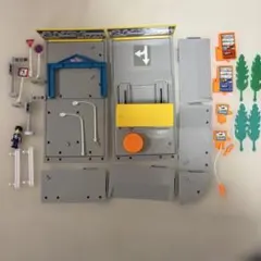 トミカ用洗車場，ガソリンスタンドパーツセット