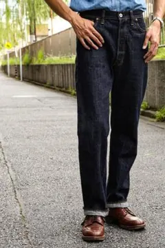 AUBERGE / オーベルジュ 希少リペア加工モデル デニム ジーンズ 90年代のアメリカ製リーバイス®で再構築した、「オーベルジュ