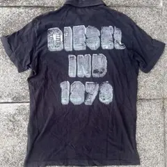 00s archive DIESEL polo shirt y2k フェードのサムネイル