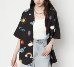 GORGE 半袖シャツ フリーサイズ ブラックのサムネイル