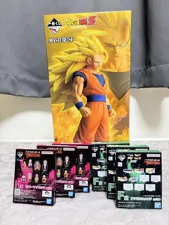 一番くじドラゴンボール超サイヤ人3孫悟、F賞×3h賞×3セット