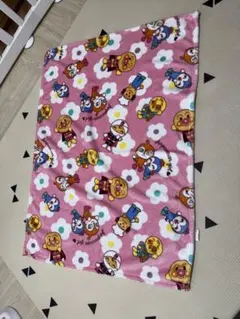 アンパンマン ブランケット 毛布 ピンク　ベビーベスト　スリーパー