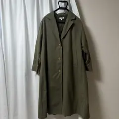 MOUSSY マウジー　ロングコート　カーキ　スプリングコート