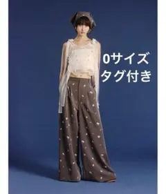 LILY BROWN×KEITA MARUYAMAエンブロイダリートラウザーズ