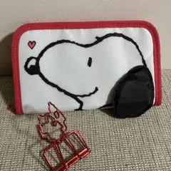 ゼクシィ スヌーピー ★マルチケース＆クリップ　雑誌付録　財布　用途色々
