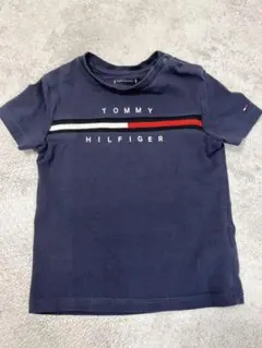 TOMMY HILFIGER ネイビー Tシャツ 80
