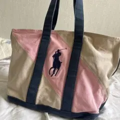 ポロラルフローレン キャンバス トートバッグ POLO RALPH LAURENのサムネイル