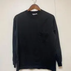 黒 長袖カットソー