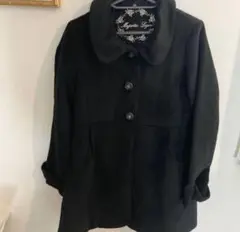 Majestic Legon ブラック ロングコート