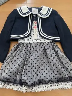 入学式 女の子 フォーマル　リズリサドール120