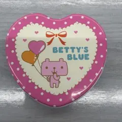 【激レア】BETTY'S BLUE べティーズブルー 缶ケース 平成レトロ