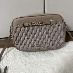 JILL by JILL STUART バッグ パフィーポシェット ベージュ