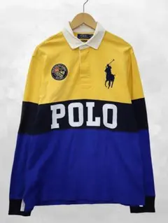 ポロ ラルフローレン ビッグポニー カスタム スリム フィット ラガーシャツ L