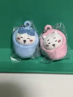 おくるみマスコットチャーム　ハチワレちいかわ