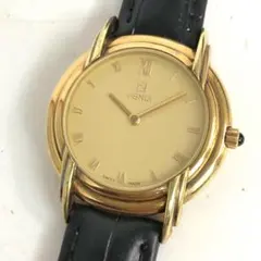 FENDI フェンディ 腕時計 350J スイス製　シルバー文字盤 ゴールド　金 FENDI フェンディ 腕時計 350J スイス製 シルバー文字盤 ゴールド 金