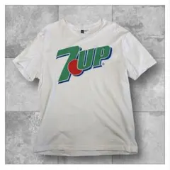 セブンアップ　7UP ロゴプリント Tシャツ Mサイズのサムネイル