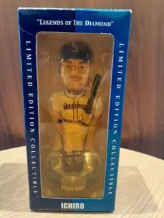 イチロー フィギュア＆カードセット 2001年MLB　日米殿堂入り 激レア イチロー ボブルヘッド＆カードセット 2001年MLBエディション