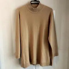 カシミア100% 高級 TESTA VIERA モックネック セーター　日本製