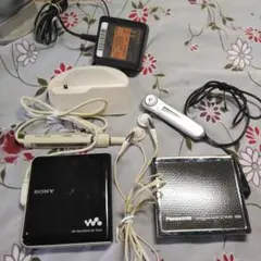 SONY MDウォークマン　MZ-E630 パナソニック　SJ-MJ50のサムネイル