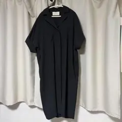 TODAYFUL ブラック シャツワンピース 半袖