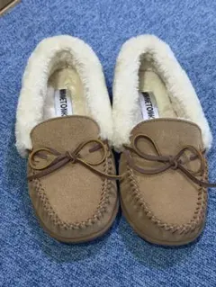 MINNETONKA Sheepskin ミネトンカ ムートン モカシン 希少 - メルカリ