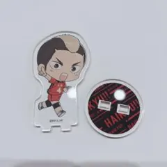 ハイキュー！！　ゴミ捨て場の決戦　アニメイトカフェ　アクリルスタンド　山本猛虎