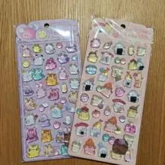 オバケーヌ ジェルシール ぷっくり 立体シール おまけ付き