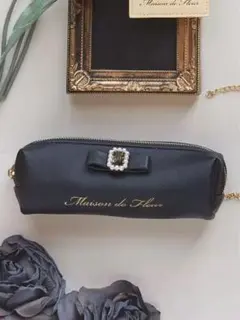 Maison de FLEUR黒 筆箱