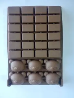 リラックマ　チョコレート型　シリコン　モールドのサムネイル