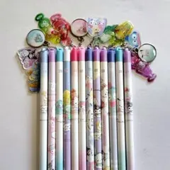 サンリオ/Sanrio/チャーム付き鉛筆/鉛筆まとめ売り/新品未使用のサムネイル