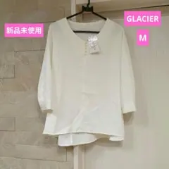 新品未使用♥Honeys　GLACIER　パールボタンカットソー　ゆとりМ