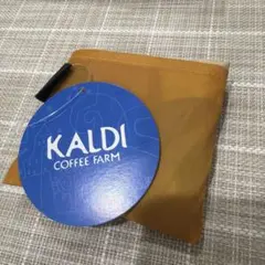 KALDI 伝説柄イエロー❤️ミニエコバッグ