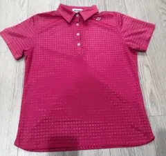 YONEX ゴルフ　ポロシャツ半袖 レディース　ピンク