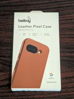 Google Pixel 9a用レザーケース茶色