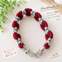 ＊ハンドメイド＊ パラコード ハンドストラップ