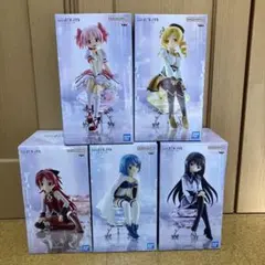 送料込】まどか☆マギカ フィギュア 5体セット まとめ売り - メルカリ