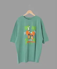 ＊新品タグ付 スカラーパリティ　352114：トリケラビル発泡プリントTシャツのサムネイル