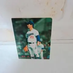 1987 杉本正 ドラゴンズ カード No.190プロ野球カードカルビー