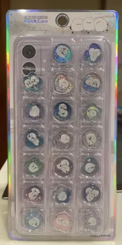 シマエナガ　おはじきシール