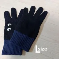 UNIQLO✖️アニヤハインドマーチ　手袋　ネイビー