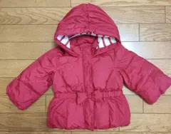 gap 暖か中綿コート　赤