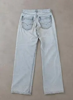 【希少】Levi's 501 リメイクデニム　シルバーコーティング　メキシコ製 希少】Levi's 501 リメイクデニム シルバーコーティング メキシコ製