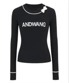 ANDWANG Insignia Ribbon Knit No Sleeve - メルカリ