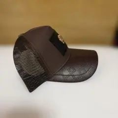 VERSACE ヴェルサーチ メデューサ キャップ ブラウン