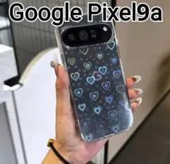 GooglePixel9a ケース　クリア　ハート　可愛い