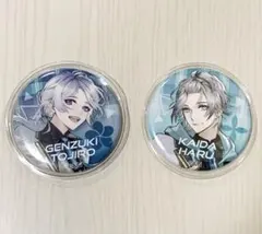 にじさんじ VΔLZ 2周年 缶バッジ 甲斐田晴 弦月藤士郎