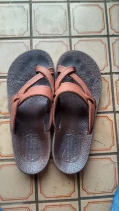 最終価格!! The Sandal Man ブラウン サンダル サイズ9