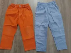 キッズ パンツ 120 2枚セット BREEZE MARKEY'S ズボン