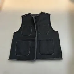 ニコアンド　リバーシブルムートンボアベスト