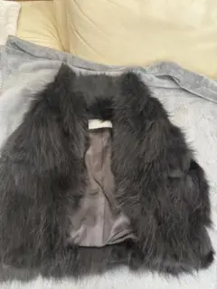 ブラック ファーコート